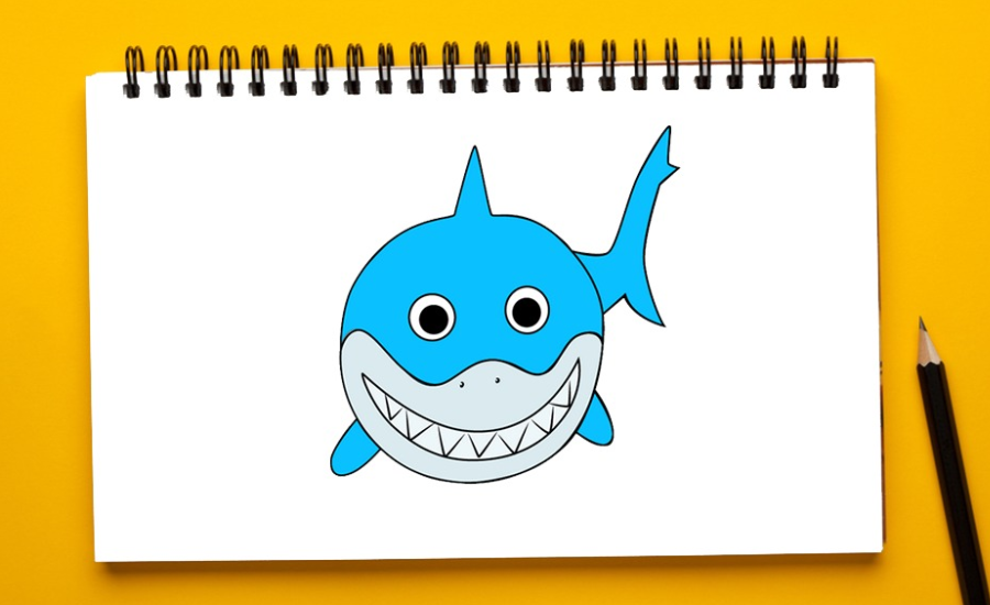 Cute:s4nremv56q0= Shark drawing