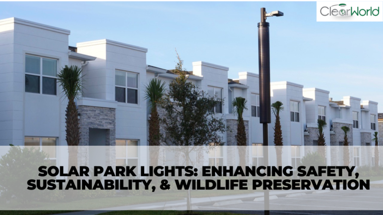 Solar Park Lights: Enhancing Safety, Sustainability, & Wildlife Preservation